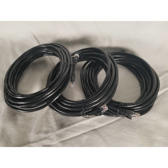 3 Cat 6 25ft Ethernet Cables - Picture 2 of 2